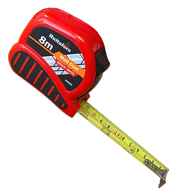 Hultafors Brick Mate Pocket Tape Measure 8M